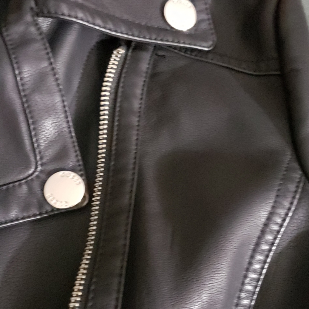 FIRM 🚫 LOWBALLING BLACK GUESS MOTO JACKET - Picture 7 of 8